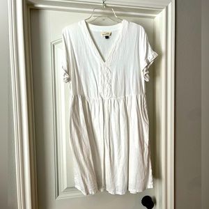 Like new no flaws linen cotton dress